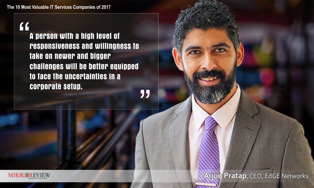 Arjun Pratap, Founder of EdGE Networks quotes Arjun Pratap, Founder of EdGE Networks quotes