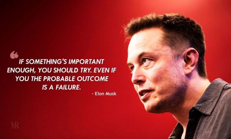 Elon Musk Quotes For Being A Successful Leader | MR Quotes