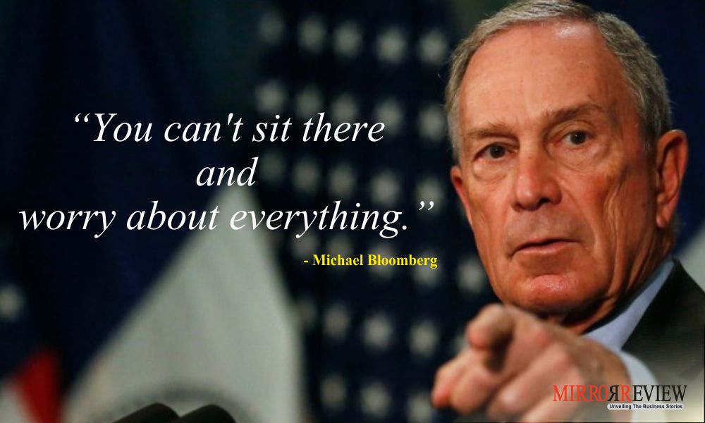 Michael Bloomberg Face the problem Quotes