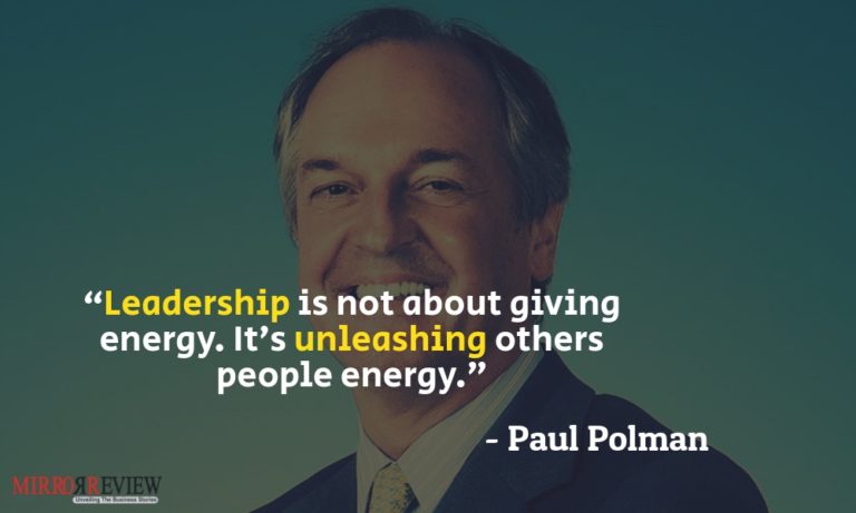 Leadership quotes by Paul Polman | Mirror Review Quotes