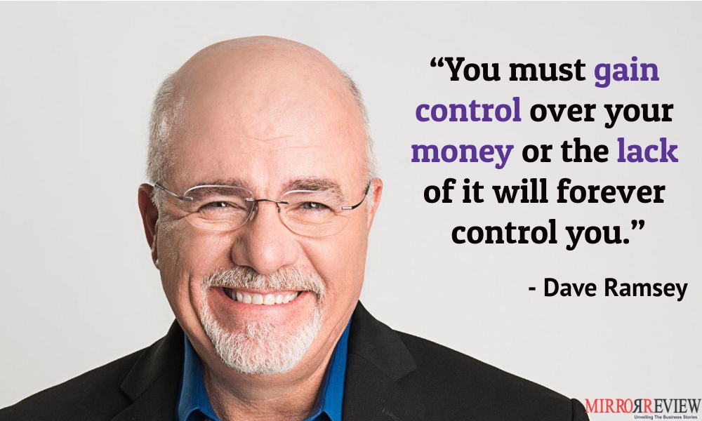 saving quotes by Dave Ramsey, American businessperson