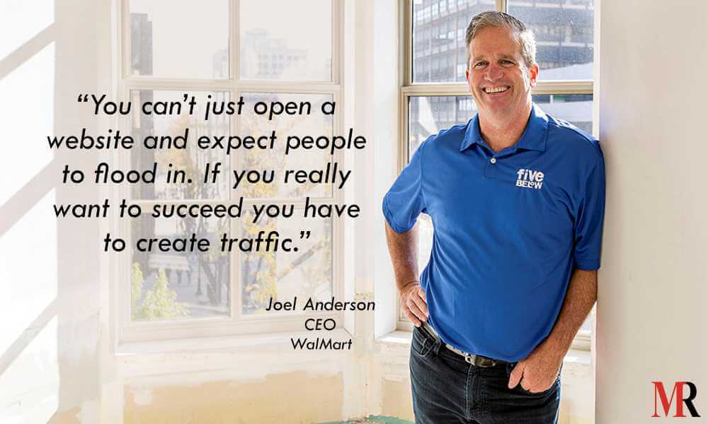 E-commerce quotes Joel Anderson