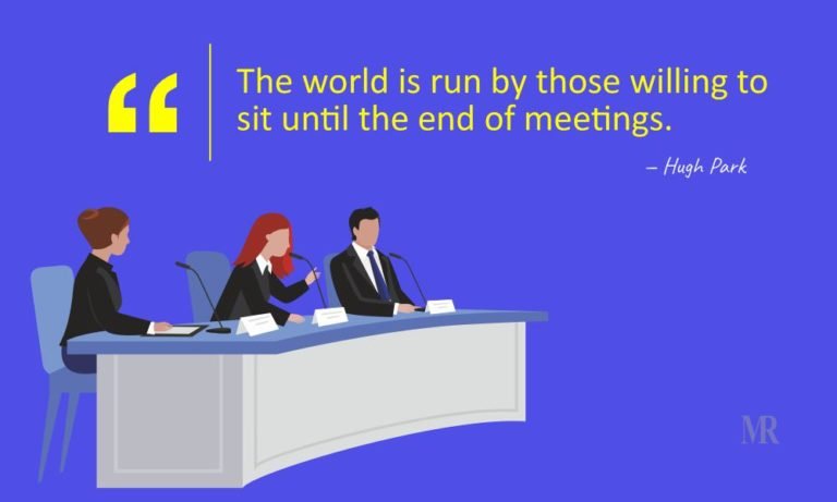 10 Business Meeting Quotes To Get The Agenda Straight