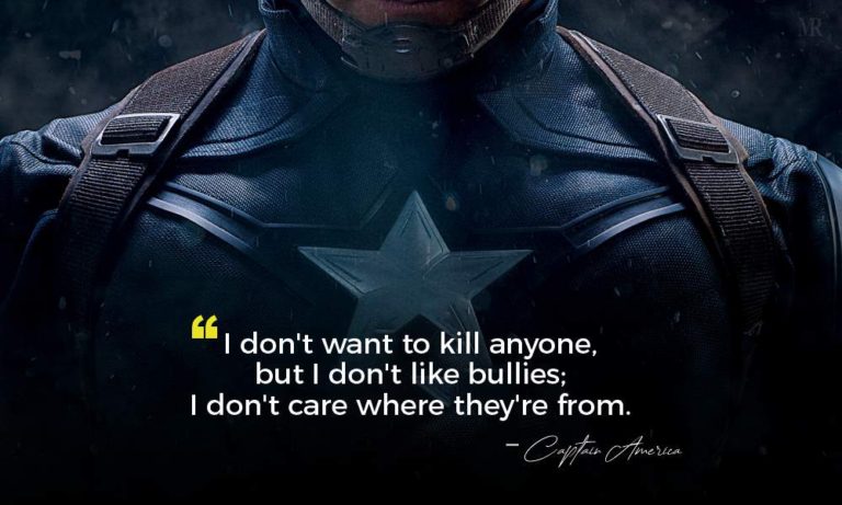 20 Captain America Quotes from his Ultimate MCU Journey