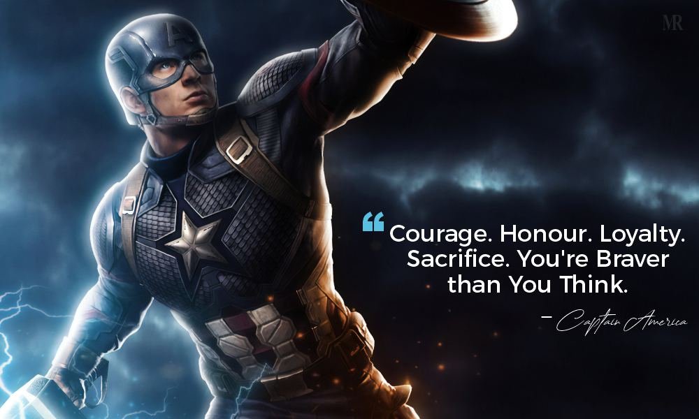 20 Captain America Quotes from his Ultimate MCU Journey