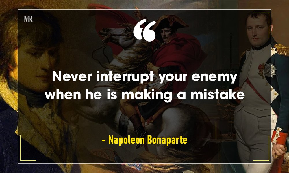 Napoleon Bonaparte Quotes: Strategy and Overcoming Adversity