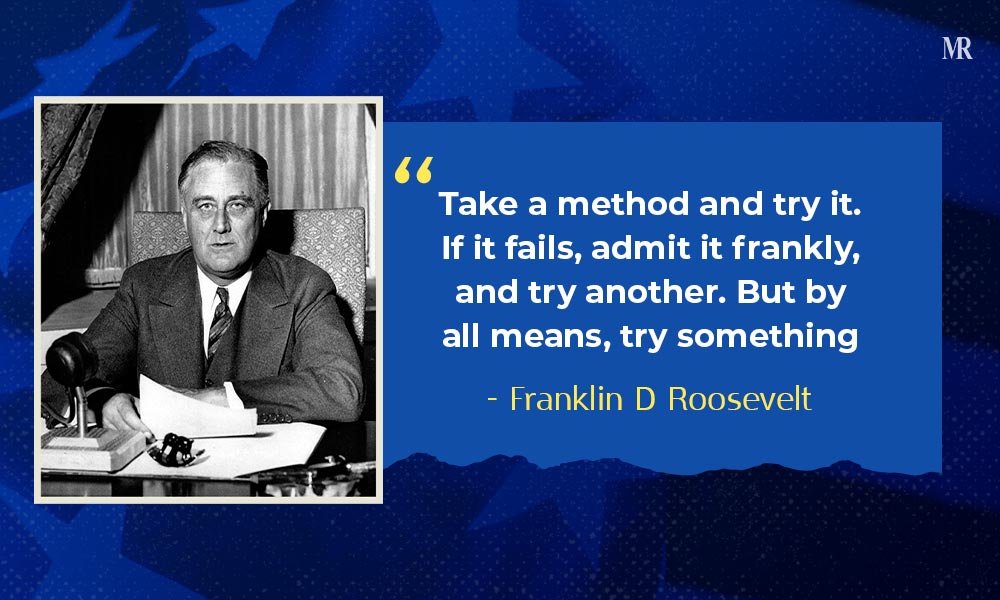 Franklin D Roosevelt quotes