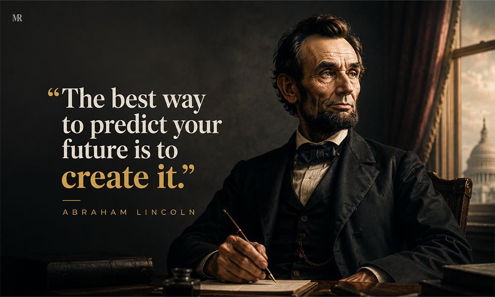 The best way to predict your future is to create it